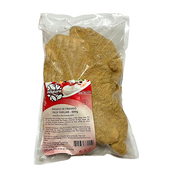 Embalagem de Panado de Frango Neutura